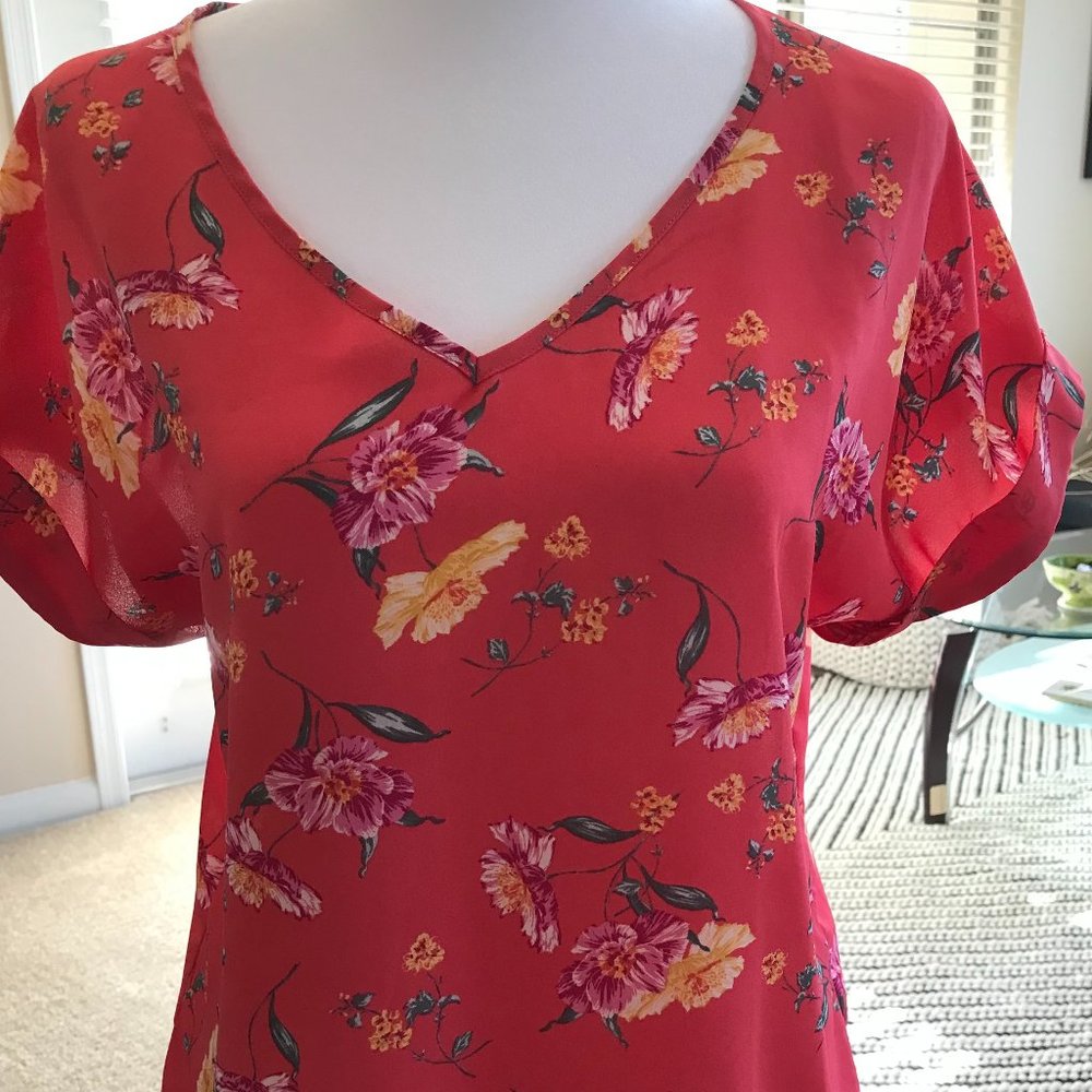 Pink Rose Blouse
